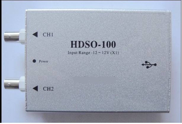 1、通道数量:2；2、采样率：100MHz；3、存储深度：256K；4、电压分辩率:1V/256；5、高速的USB2.0数据传输.
