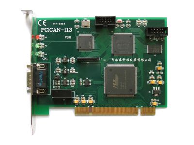 ◆通用PCI接口，适用于5V/3V系统 ◆支持PCI2.2规范，即插即用 ◆支持CAN2.0A和CAN2.0B ◆支持5Mbps～1Mbps之间的任意波特率 

