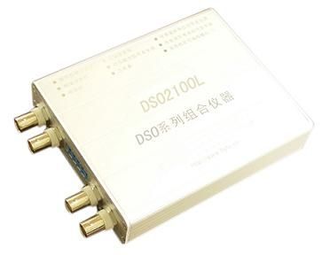 DSO2100GL:100MHz示波器+50MHz波形发生器+16通道逻辑分析仪+1/4数字电压表+频谱仪+频率计