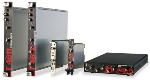 采样速率:1M~~5GS/s,通道数:1~~16通道,分辨率:8Bit~~16Bit，存储深度:1MB~4GB:带宽:1MS/s~1GS/s:总线接口:PCI 、PCIe、PXI
连续数据存盘软件、示波器软件、二次开发库。价格:19000~99800元
